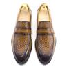 Classic Men's Penny Loafers Genuine Leather Handmade Party Wedding Formal Footwear Office Business Dress Shoes for Men