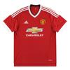 adidas X Chevrolet Manchester United Soccer Jersey Unisex Red AC1418