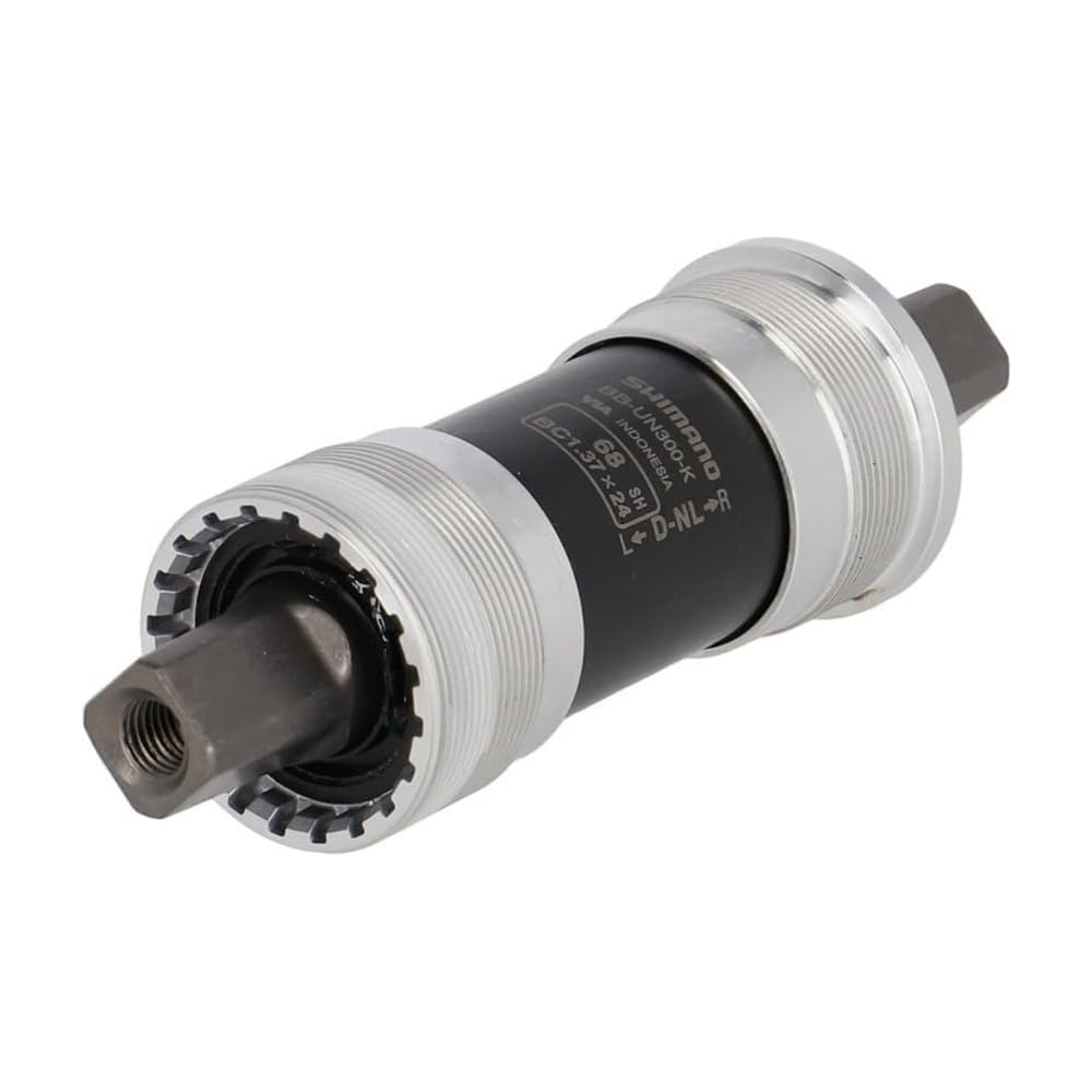 Shimano BB-UN300-K 122.5mm Bottom Bracket 68BSA Compatible with Chain Case EBBUN300KB22X