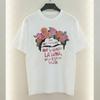 Mexikanisches Kulturdesign T-Shirt Frida Kahlo Damen T-Shirt Trendiger Lässiger Stil Baumwoll Tops Trend Klassiker Nostalgie Kleidung für Damen