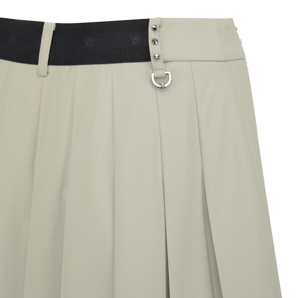ANEW GOLF W Pleats Half H/Pt_Be