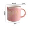 Marble Design Ceramics Mug 400ml Couple Cup Home Office Coffee Tea Cup