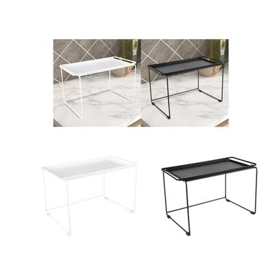 Microwave Oven Rack Spice Stand Cabinet Shelf Organizer for Desk Home Office