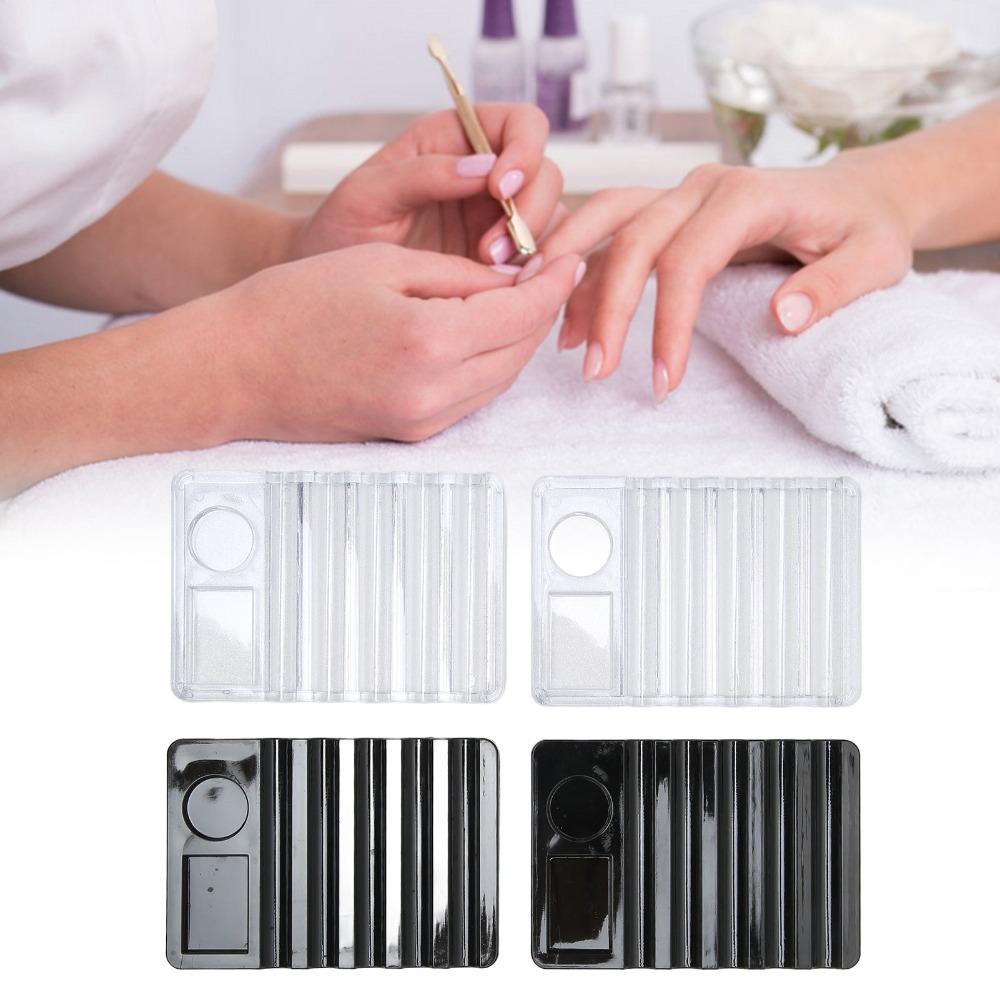 4PCS Multifunction Multifunction Nail Brush Rack DIY Nail Painting Auxiliary Accessory
