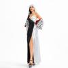 Halloween costume movie101Loyal dog, black and white witch, Kuila, spotted dog cosplay Stage performance costumes