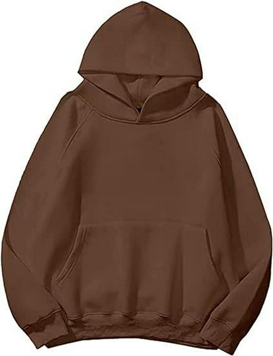 Sudadera con capucha de manga raglán unisex: Sudadera Casual de Color Sólido, Moderna y Versátil