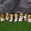 Christmas Manger Decoration Set Baby Jesus Statues Resin Art Crafts for Home Festival Wedding Party Decor