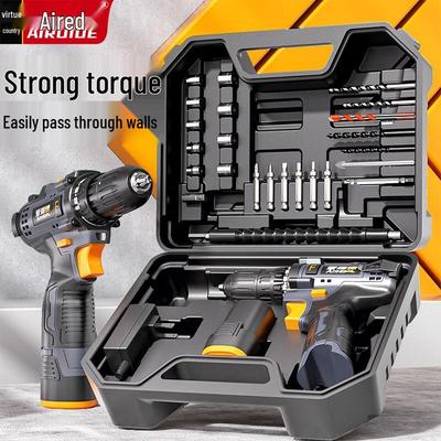 Aired 12V Cordless Drill & Screwdriver Tool Set CN Plug (adapter Included)