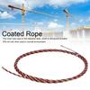 5m Coated Wire Red Black Double Strand Rope Stainless Steel for Elevator Tower Crane