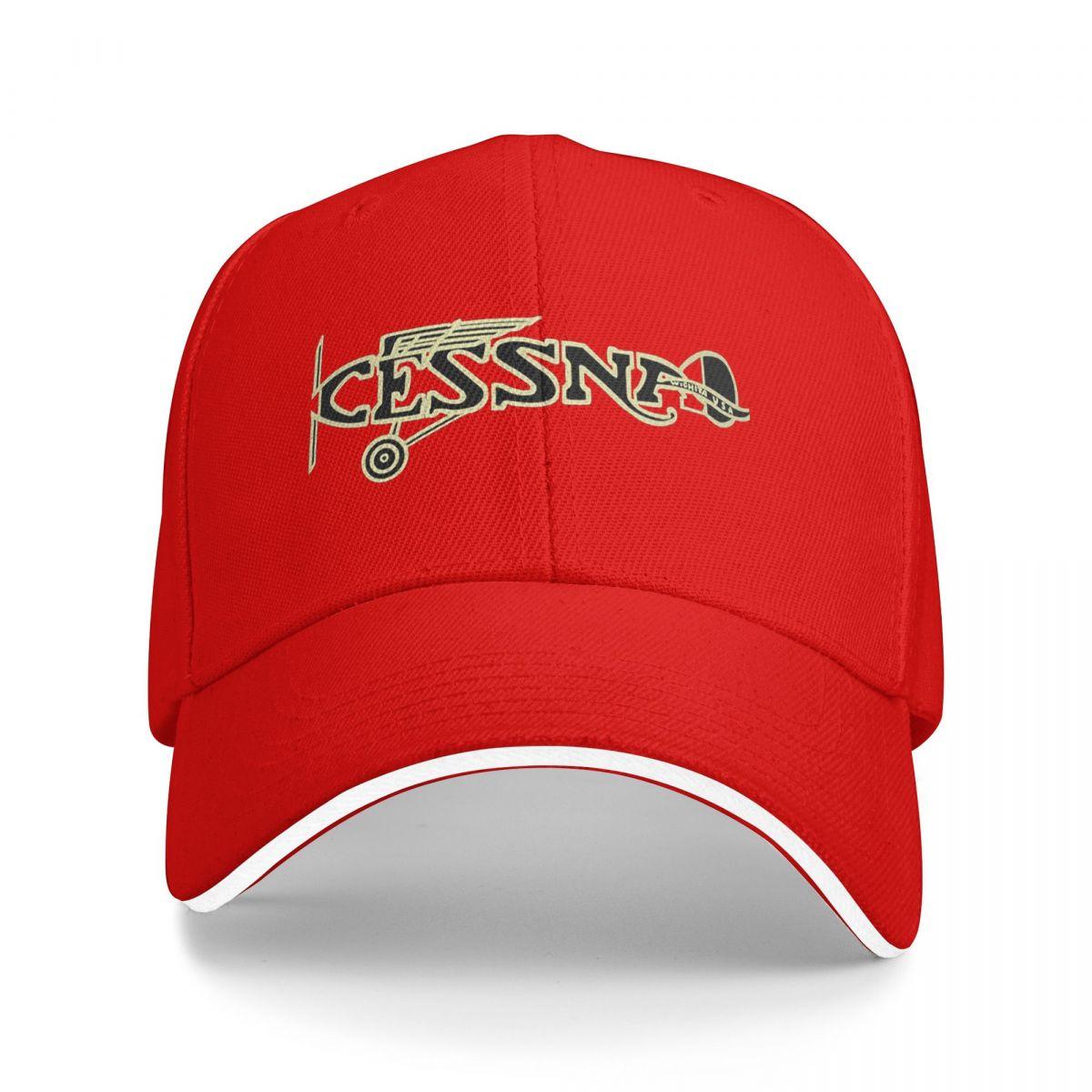 

Кепки-бейсболки Snapback с логотипом американского авиастроителя Cessna, дышащие, повседневные, для мужчин и женщин, для улицы One Size