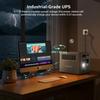2026 New AFERIY 1800W 1024Wh Portable Power Station LiFePO4 UPS Pure Sine Wave Solar Generator for Camping RV Emergency