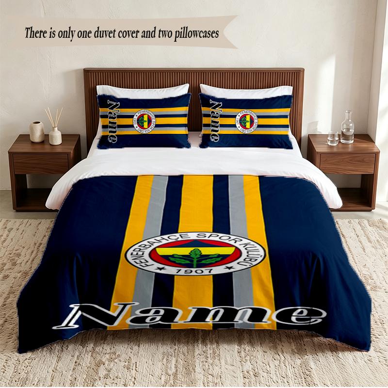 Fenerbahce SK Personalizēts Pasūtījuma Vārds 3-daļīgs