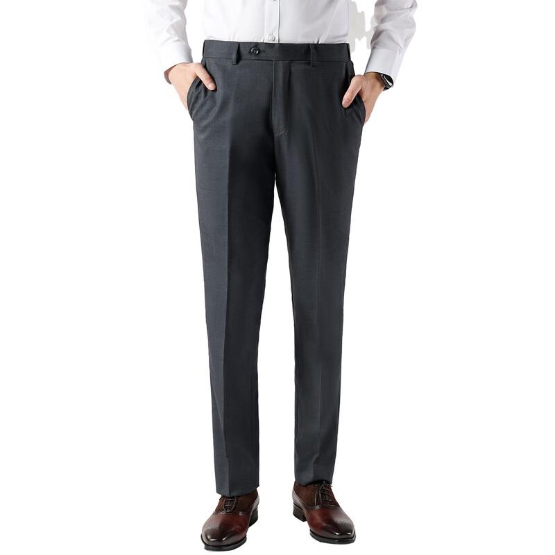 Luomeng Men's Formal Business Trousers
