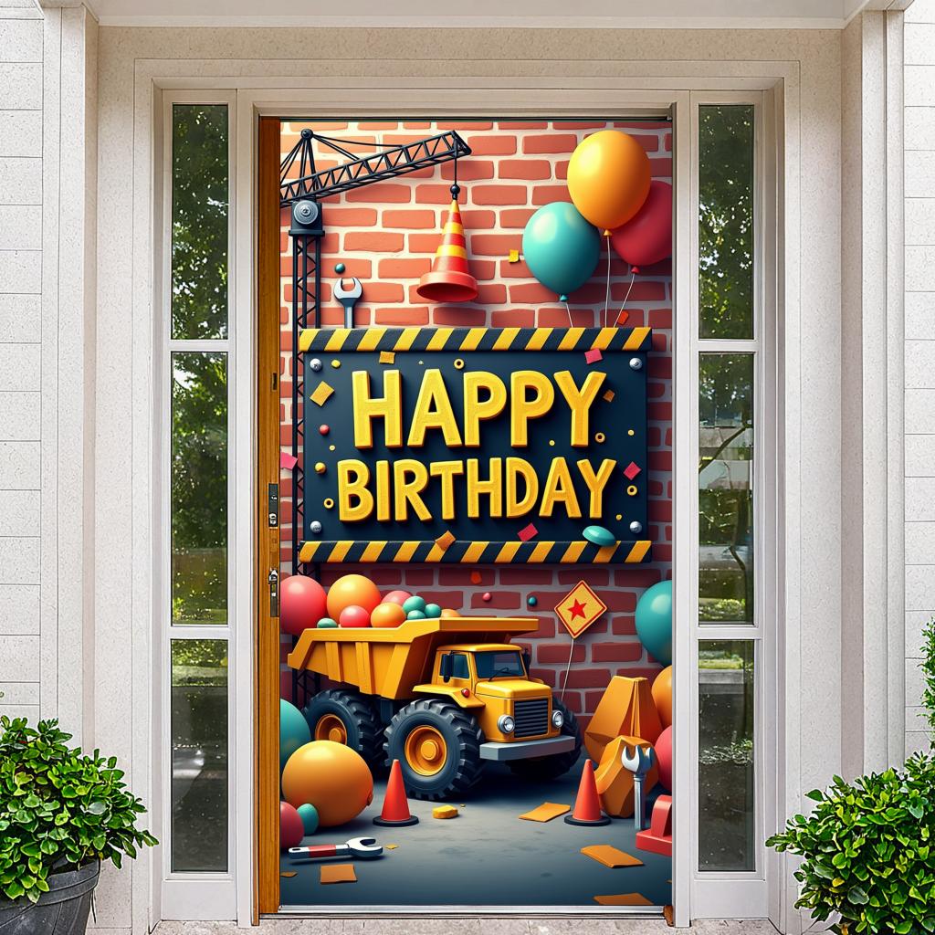Photography Wall Banner Lightweight Background Supplie Photography Backdrop Customizable Birthday Backdrop for Celebration Event