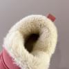 Processing Custom Cotton Shoes Women's Winter Velvet Bag Heel Wear Warm Thick-soled Waterproof and Non-slip Soft-soled Snow Boots