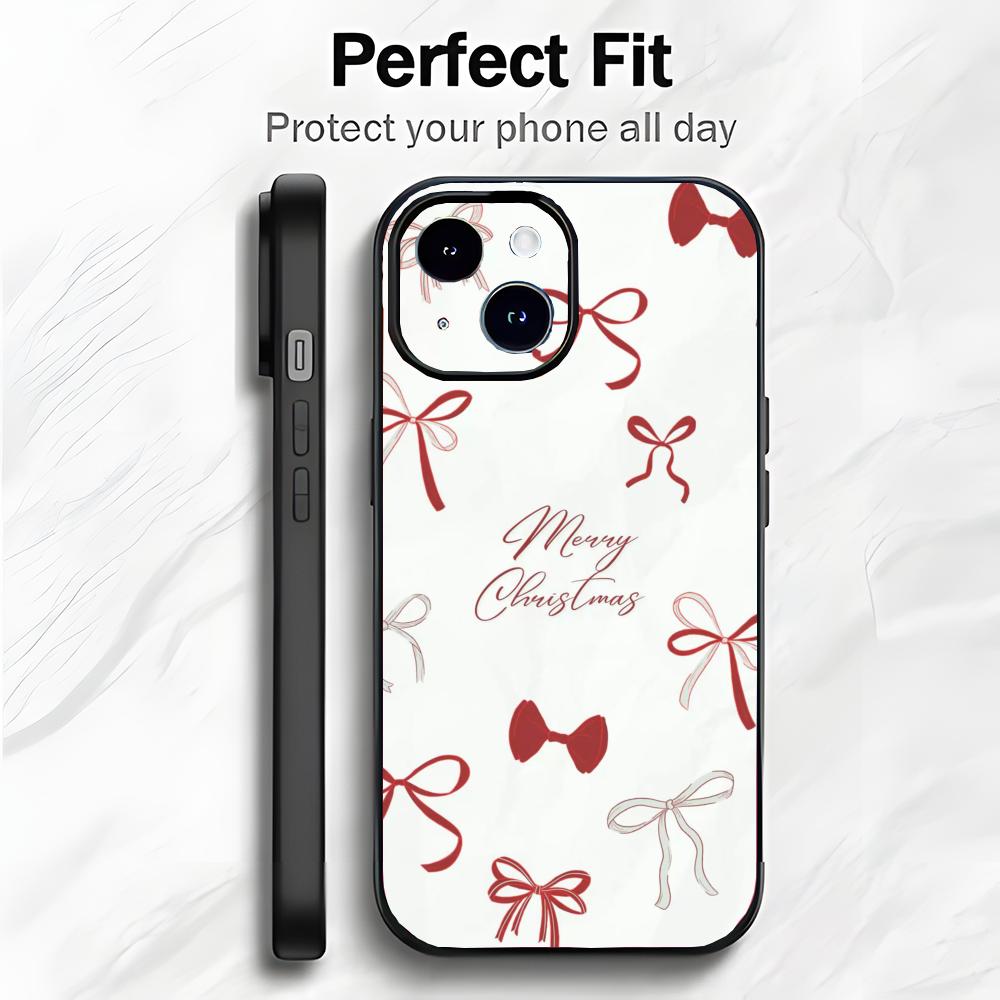 Merry Christmas Festive Design Art Phone Case Phone Case Soft Packaging Lightweight For iPhone17 16 15 14 13ProMax