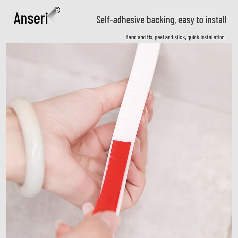Flexible Self-Adhesive Silicone Water Barrier Strip 1 meter