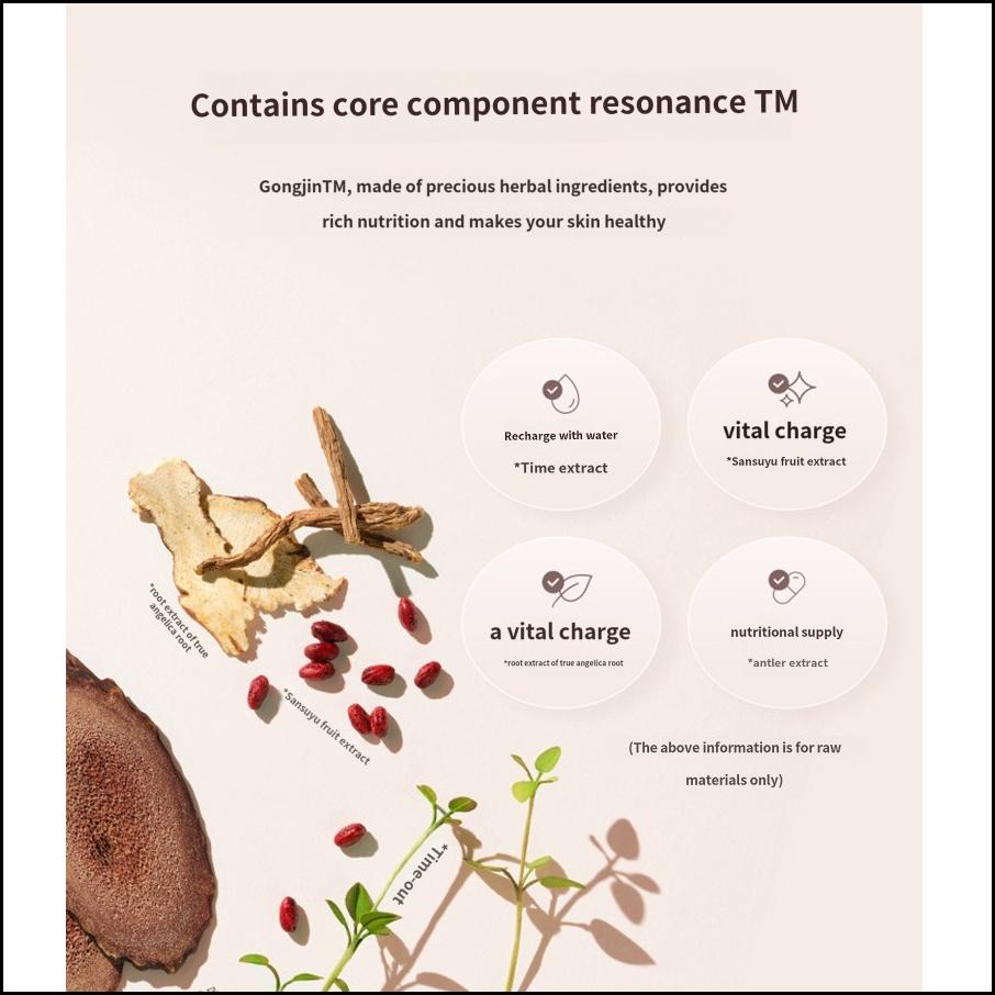 MISSHA Cho Gong Jin Esence Pakt 21C Vanilka / 23C Písek SPF50+ PA+++ Rozjasňující Bylinný Polštářkový Make-up