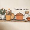 Kitchen Oil Resistant Sticker, Waterproof Wallpaper for Stove And Range Hood, Easy Peel And Stick Self Adhesive PVC Film