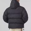 Nike Solid Color Windproof Warm Short Hooded Sports Puffer Jacket Women Jackets Black FD8291-010