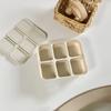 Molde de Cubitos de Hielo de 12 Compartimentos Bandeja de Cubitos de Hielo de Silicona Bandeja Cuadrada Molde Formas de Cubitos de Hielo de Silicona Liberación Fácil Accesorios de Cocina para Bar