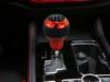 Abfer Manual Shift Universal Car Gear Stick Shifter Head for Automotive Interior and 5-Speed Knob, (Black Red)
