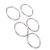 5Pcs 304 Stainless Steel Round O  s Seamless Multi Purpose Welding Metal O  s for Marine Boat Equipment    s