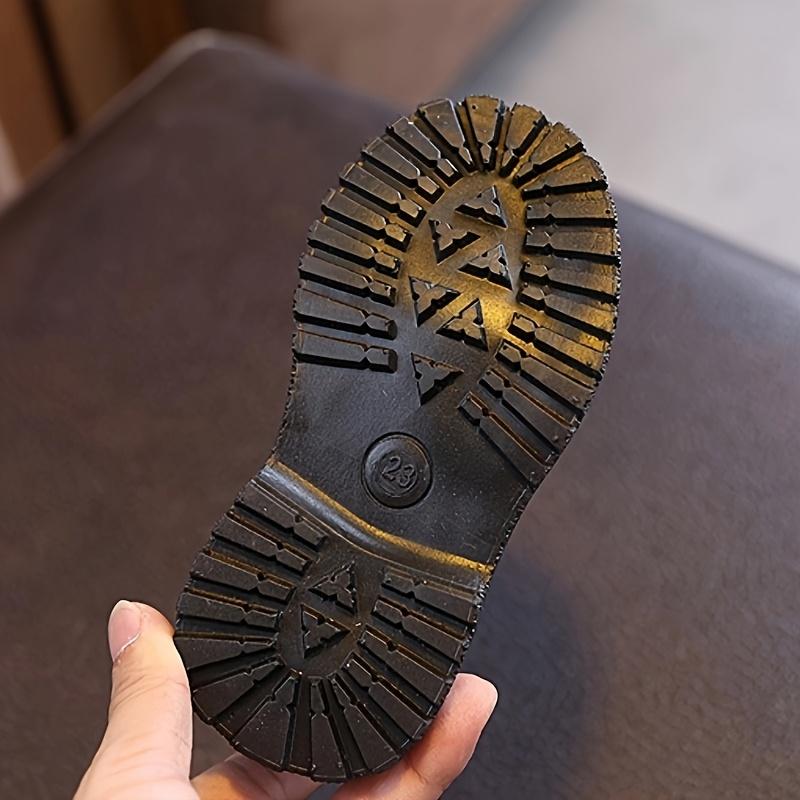 high qualityKids' Winter Boots with Zipper Closure | And Contrast Design, Warm Shock-Absorbing Insoles, Durable PVC Sole, Casual Style with Fabric