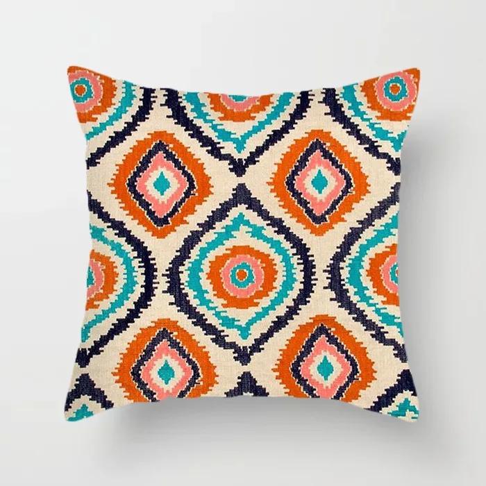 Bohemian Light Luxury Living Room Bedroom Cushion Lumbar Pillow Nordic Bed and Breakfast Moroccan Style Pillow