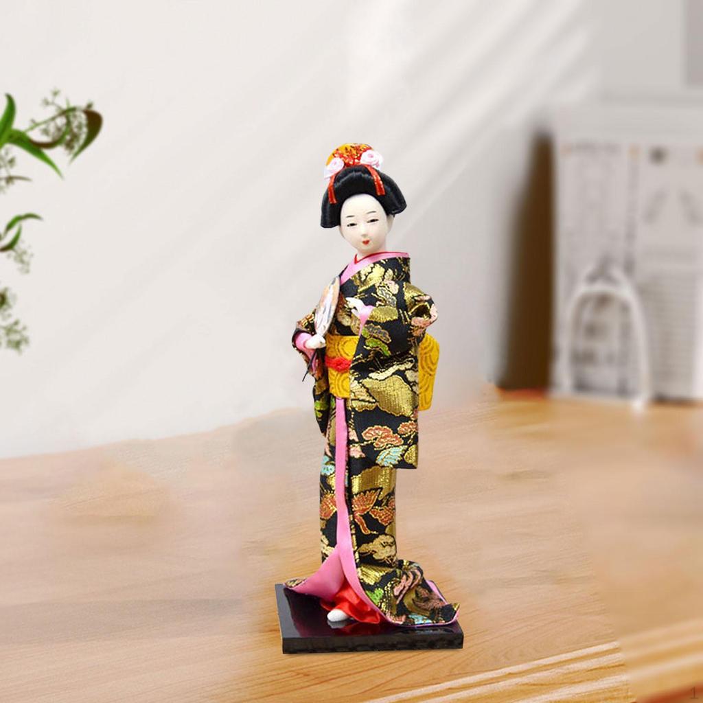 Authentic Japanese Geisha Dolls: Exquisite Asian Figurines for Home Decor