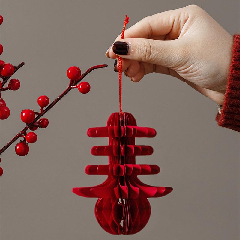 Chinese New Year Hanging Ornament Tet Decoration  Lunar New Year Decorations Spring Festival Wall Window Hanging Accessories