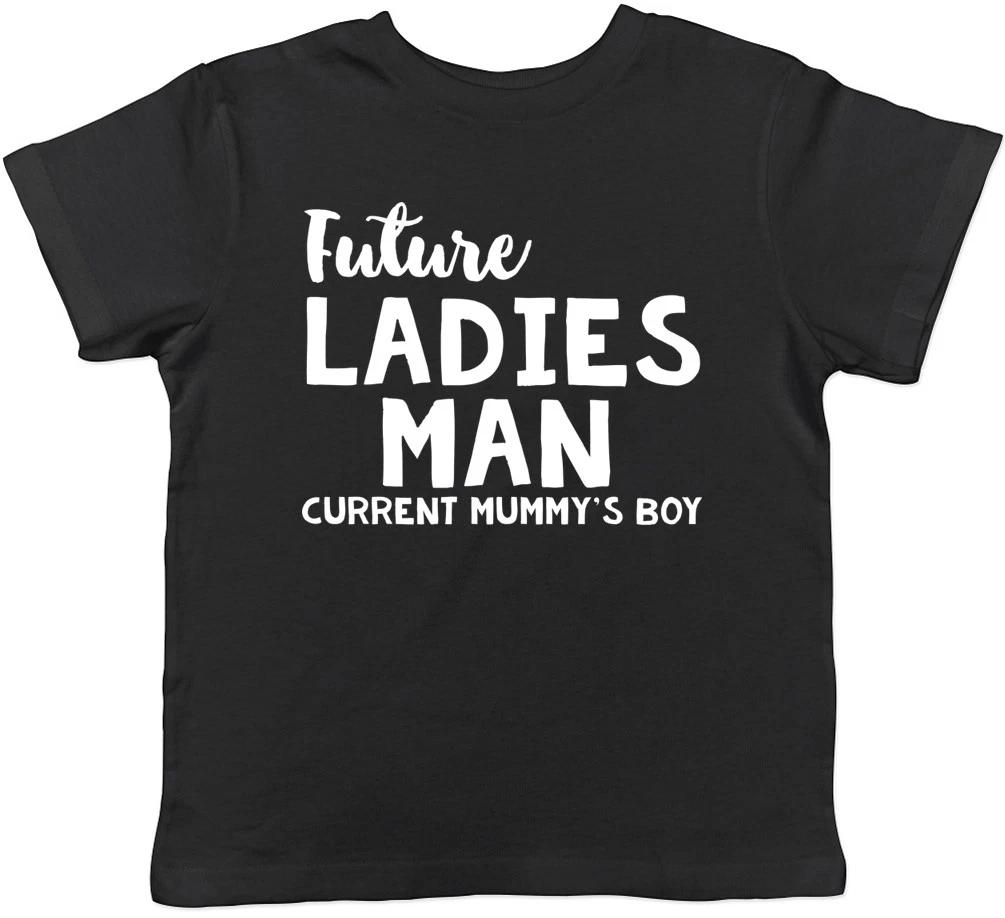 

Future Man Current Mummy s Boy Childrens Kids T-Shirt 160