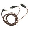 Headphone Replacement Cable 3.5mm Plug OFC Headset Upgrade Wire for Sennheiser HD650 HD600 HD580 HD660S Massdrop HD6XX