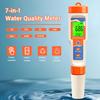 7 In 1 Digital PH EC TDS ORP Salinity Fertility Temperature Water Quality Tester Pen With ATC For Aquarium Hydroponics Spa