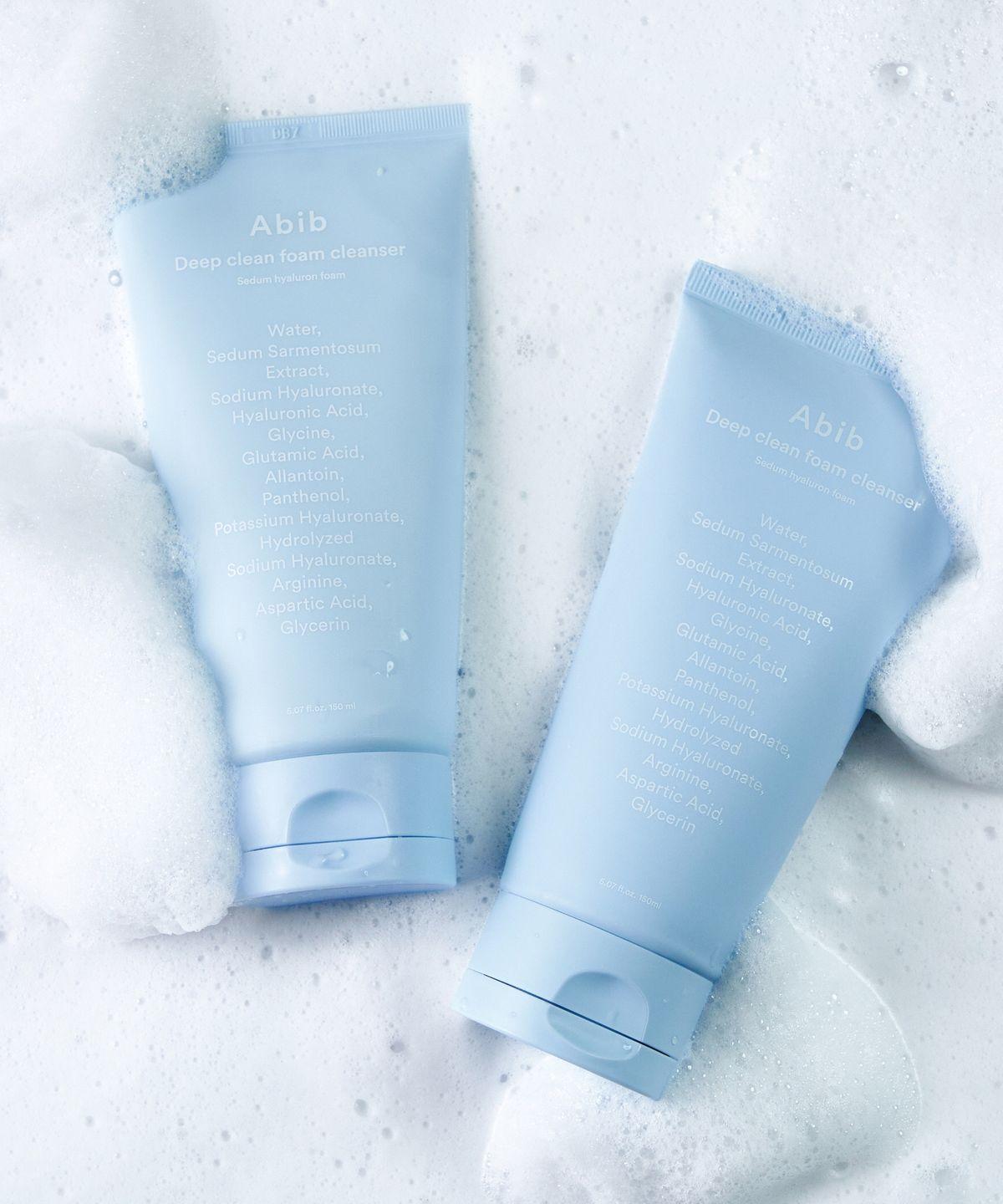 Deep Clean Foam Cleanser Subuncho Hyaluronic Foam 150ml 2 Pieces