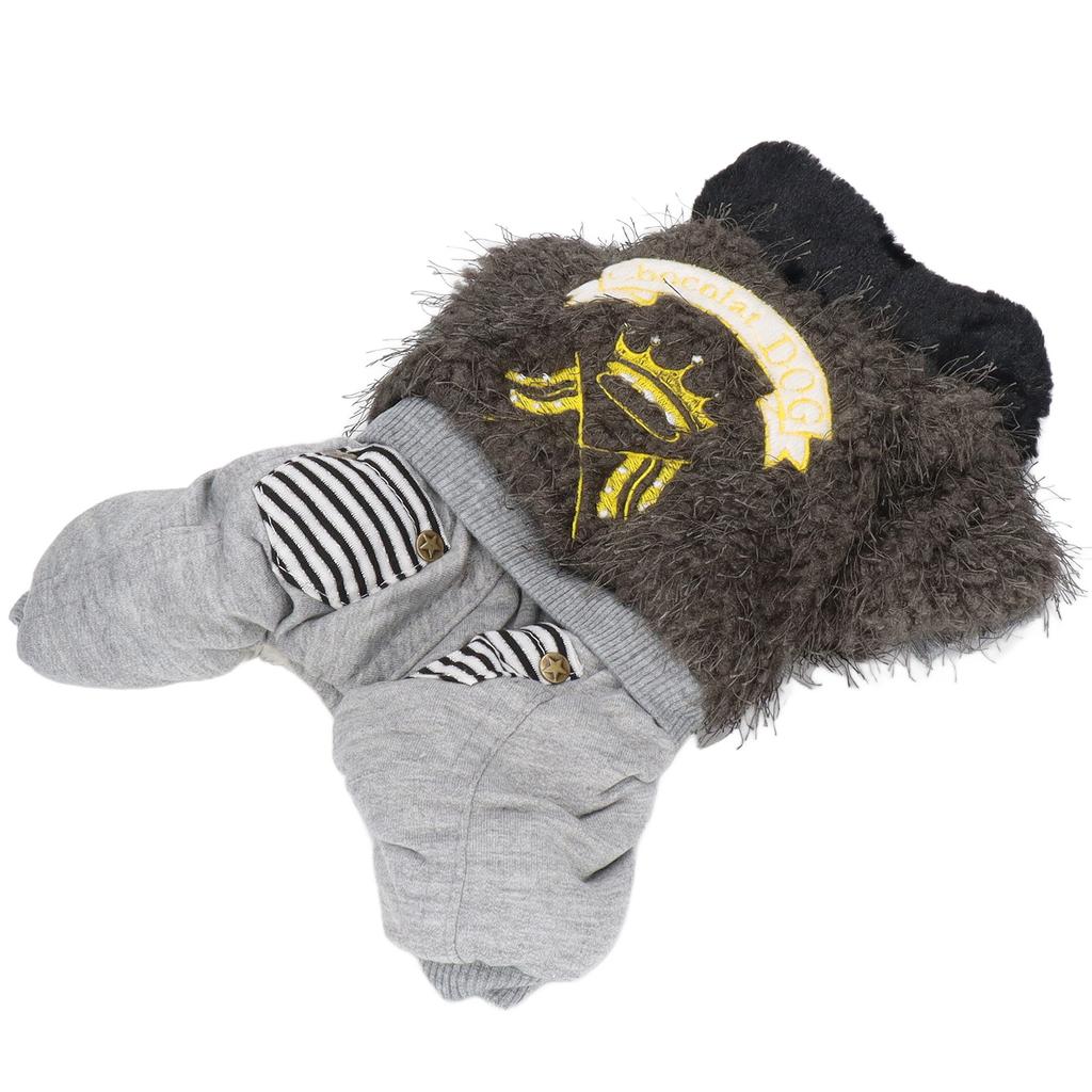 Dog Winter Clothes Exquisite Classic Style Soft Comfortable Thick Dog Warm Clothes Puppy Winter Clothes
