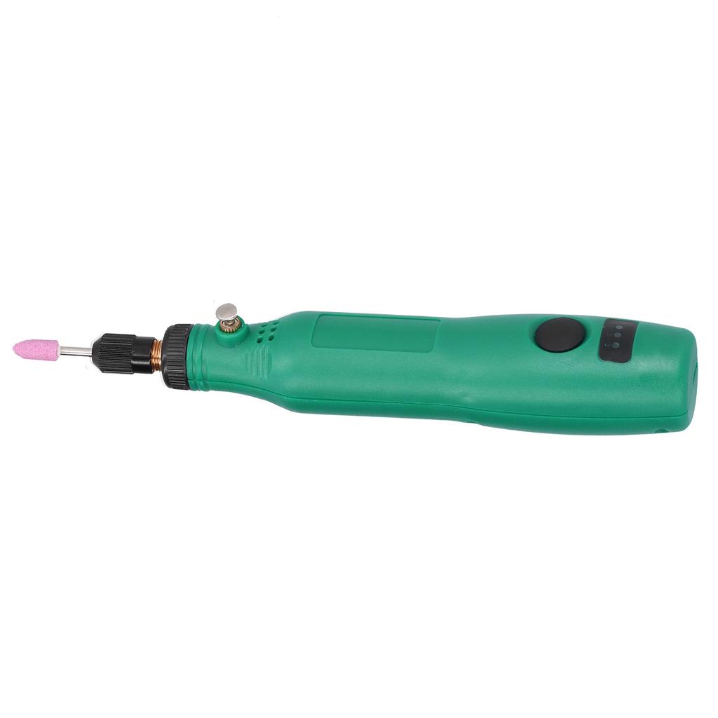Mini Elektrischer Schleifer 3 Variable Geschwindigkeiten Akku Tragbares Schleifwerkzeug Set Kit für Heimwerker