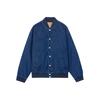 Levis Fashion Casual Loose Solid Color Ribbed Stand Collar Long Sleeve Jacket Men Jackets 005MZ-0001