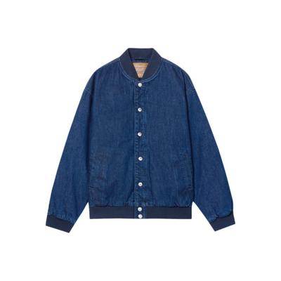 Levis Moda Casual Luźny Jednolity Kolor Prążkowany Stójka Długi Rękaw Kurtka Męska Kurtki 005MZ-0001