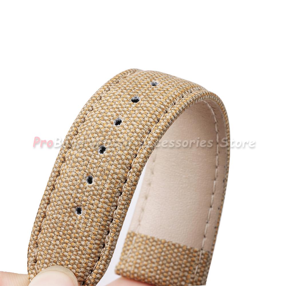 12mm 14mm 16mm 18mm 20mm 22mm Strap Denim Nylon Watch Band for Huawei Gt4/Gt3/Gt2 for Seiko Bracelet Sport Universal Wristbands