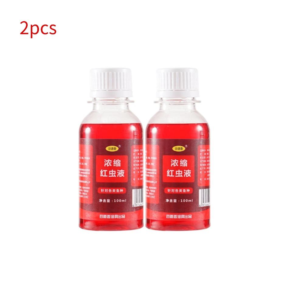 Liquid Fish Bait Concentrated Fish Bait Additive Red Worm Liquid Blood Worm Scent Fish Attractant Liquid Fish Bait Additive