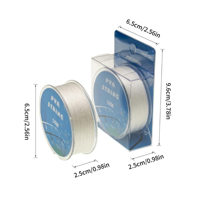 Water Soluble European Carps Line Carps Fishing Line Thread Baits Water Soluble Braids Dissolving Sink Line