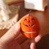 Wedding Pumpkin Rings Box Anti-collision Flannel Jewelry Organizer Halloween Jewelry Box  Gifts