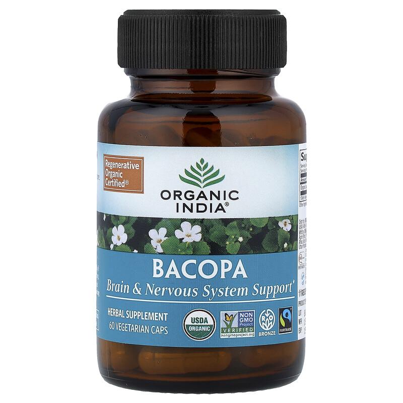 Bacopa, 60 Vegetarian Caps (350 Mg Per Capsule)