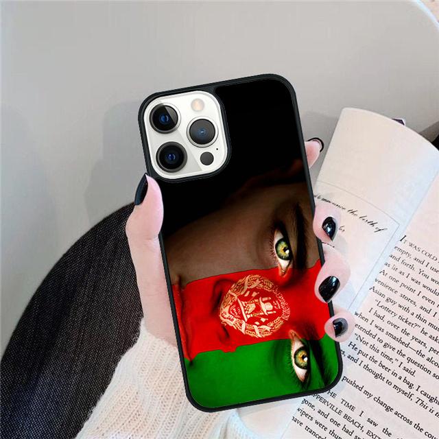 Afghan Afghanistan Flag Freedom Phone Case Cover for iPhone 17 Air 16 15 14 13 11 12 Pro Max Plus Shell Coque