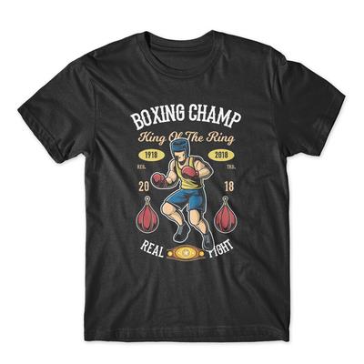 Box-Champion T-Shirt 100% Baumwolle Premium-Tee NEU