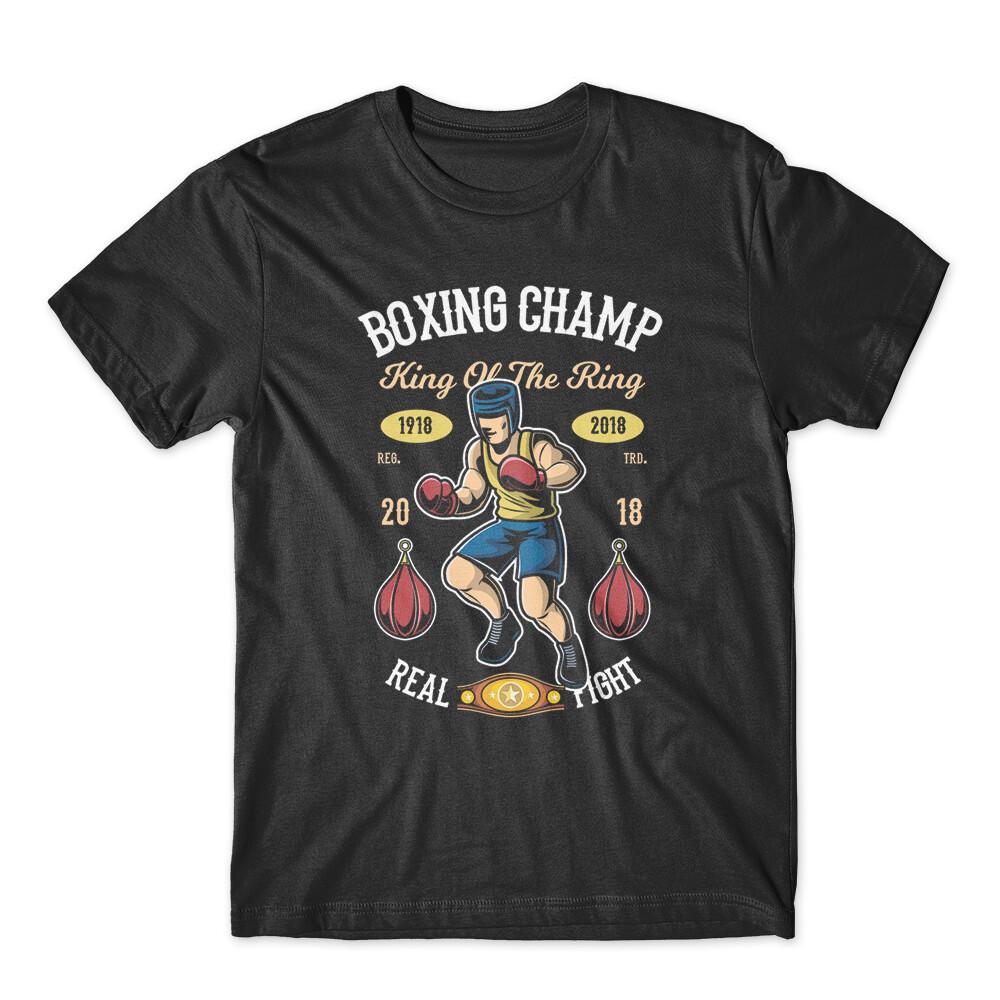 Boxing Champ T-Shirt 100% Cotton Premium Tee NEW