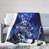 Murder Drones  Blanket Uzi Doorman Wool Funny Breathable Throw Blanket for Bedspread  Winter