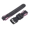 Kinder Smartwatch Armband Wasserdicht Hautfreundliches Silikon Smartwatch Ersatzarmband mit Edelstahlschnalle Rosé