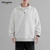 MMOPTOP Men's American Style Half-Zip Sweatshirt
